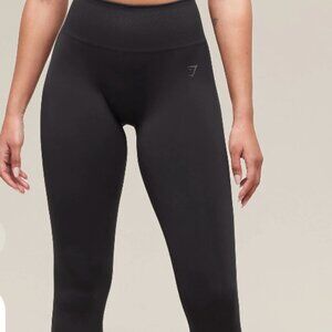 BNWT GYMSHARK Soft Sculpt Leggings SZ MEDIUM BLACK